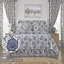 Courtepointe réversible en coton Dorset Navy-1628819839