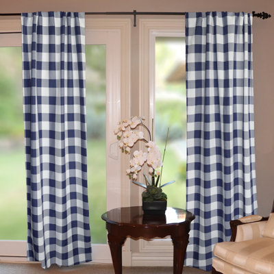 Chestermere Semi Sheer Curtain Single Panel