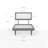 Benoni Wooden Bed With Taupe Cushion-107276661-107276657