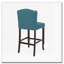 Fabric Tufted Wingback 31 Inch Counter Barstools-643349637
