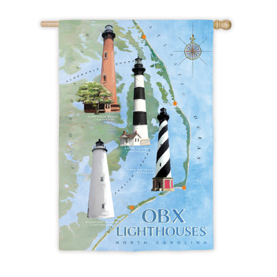 Laure Double Sided 18'' H x 12.5'' W Polyester House Flag
