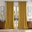 Alsey 100% Velvet Blackout Eyelet Ready Made Curtains & Drapes with matching Tie Backs