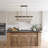 Rolcun 5 - Light Dimmable Kitchen Island Linear Chandelier