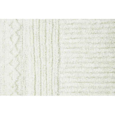 Tapis rose en laine mouton rose Ari Sheep