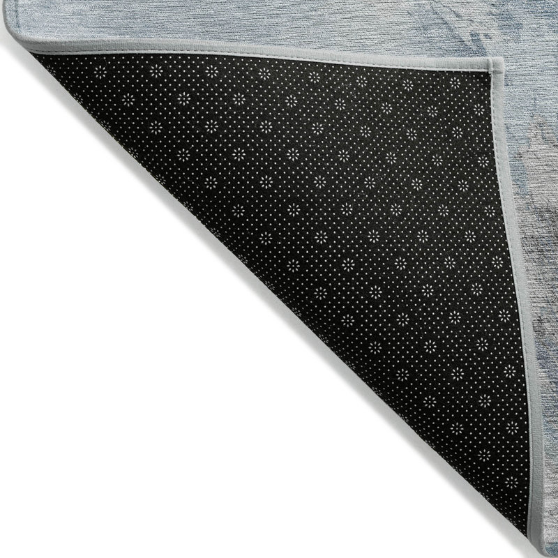 Tapis intérieur / extérieur lavable Braeas Sky , 5' x 7'6"
