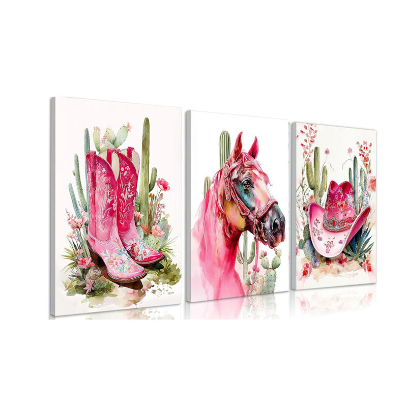 3 Piece Wrapped Canvas Print