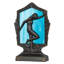 9" High Deco Posing Lady Accent Lamp-115471282