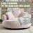 Jaquarion 42.52'' Wide Compression Barrel Chair-1287790844