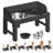 Feandrea Dog Bowls Elevated, Raised Stand With 1 Slow Feeder, Adjustable Height And Tilted Design				-120704373
