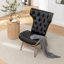 Fauteuil à oreilles capitonné Jeyshan-1393496018