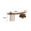 Bureau de direction et table basse 86,61 po en bois massif minimaliste moderne-130219347