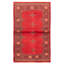Tapis rouge foncé Malci Peshawar Bokhara 3 pi 2 po x 5 pi 0 po