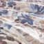 Literie à motif floral grand bleu avec édredon et draps, microfibre douce, aquarelle, pour matelas de 16 po, lit lavable à la machine et brossé