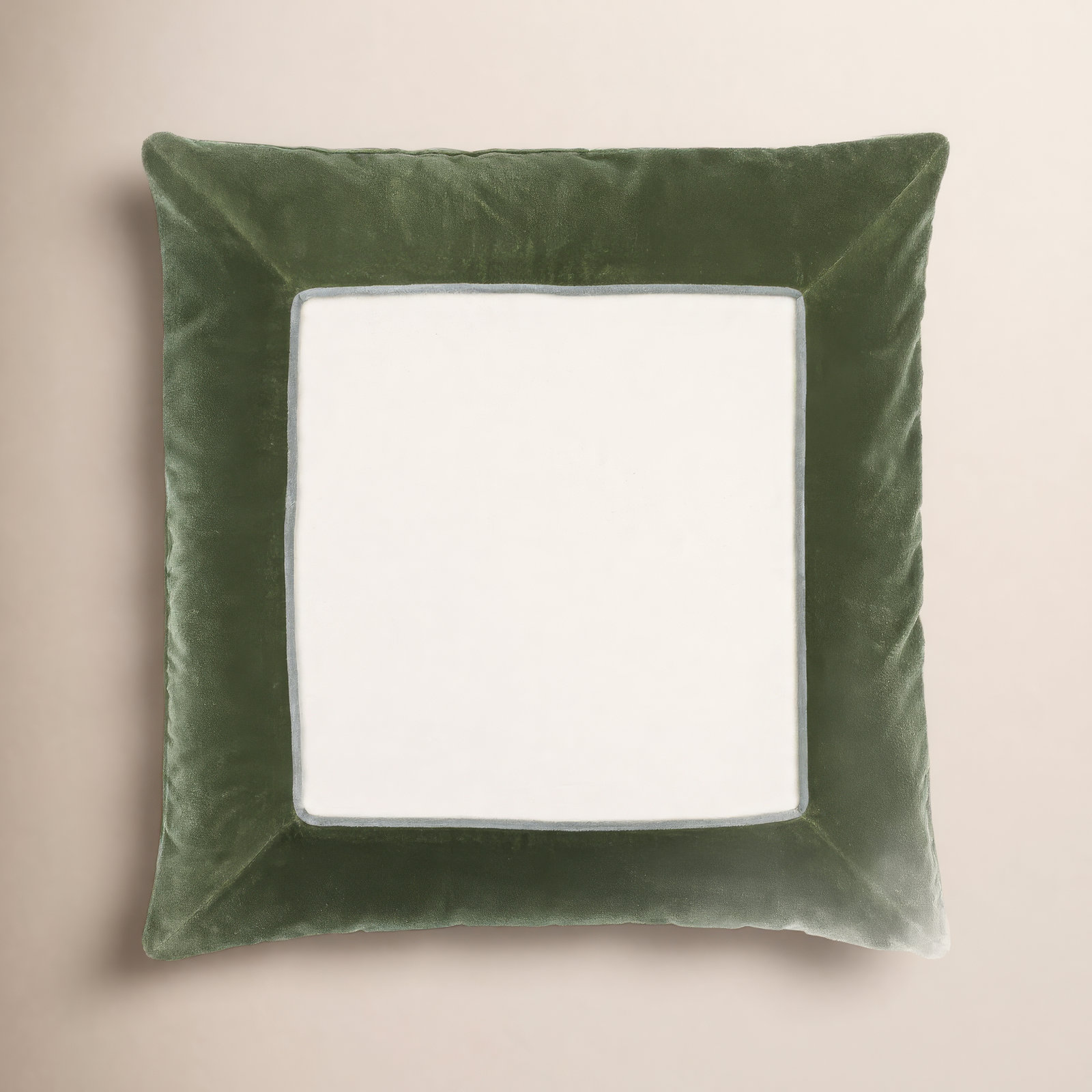 Rainier Cotton Throw Pillow, Pillow Cover Only - No Insert, 20" x 20", Green