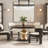 Allure 20-Light Rectangular Crystal LED Chandelier - Matte Black