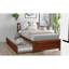 Base de lit simple avec lit gigogne en bois-2094116427