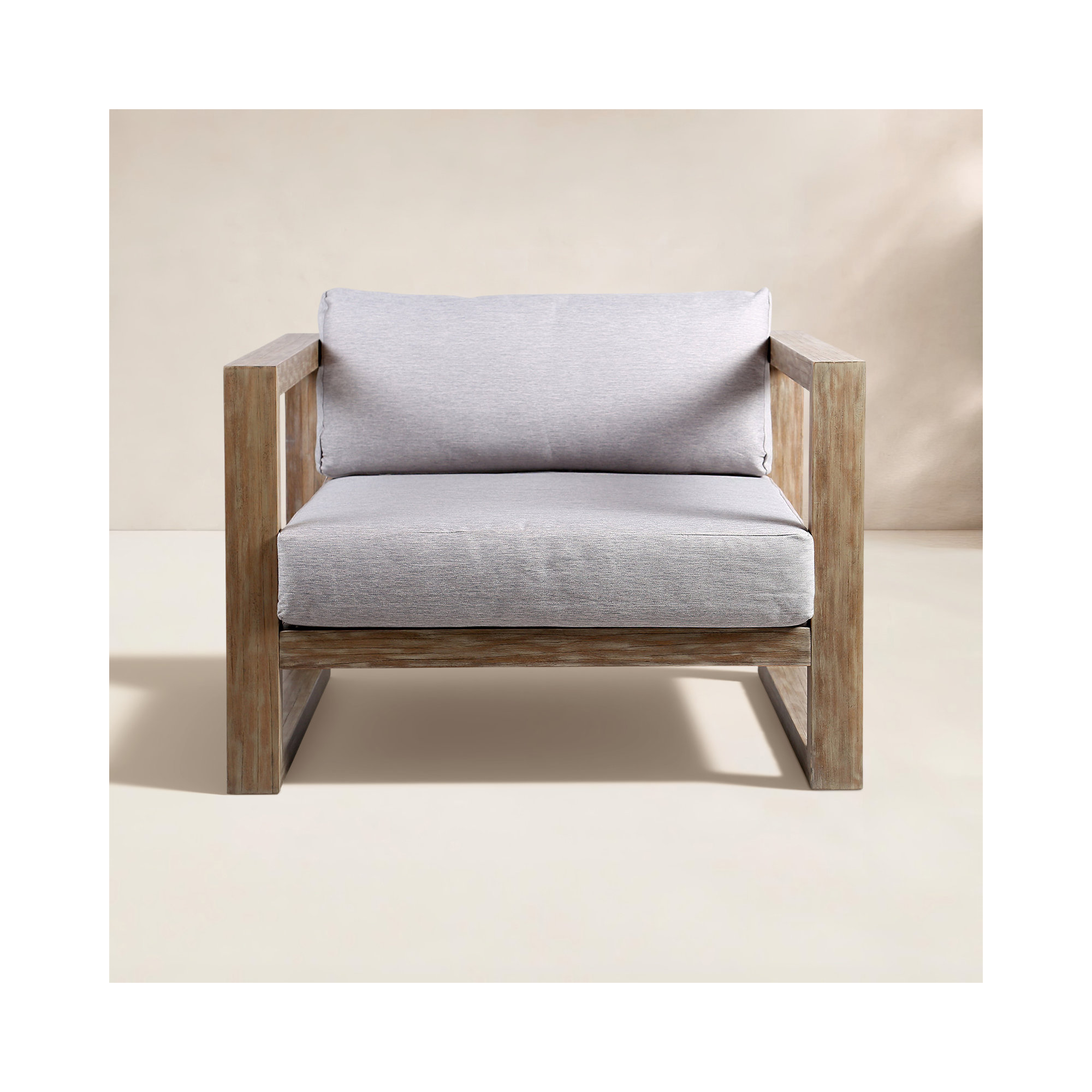 Outdoor Lounge Chair, Teak 