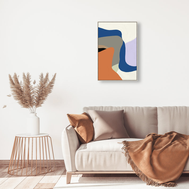 All Together II Print by Oliver Gal, 25"H x 37"W, Silver Floater Frame