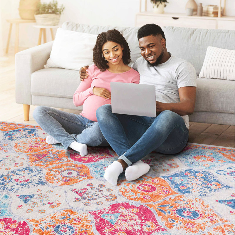 Washable Rug, Rectangle 8' x 10'