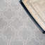 Tapis gris clair / ivoire à motif géométrique Ammundsen-1282174986