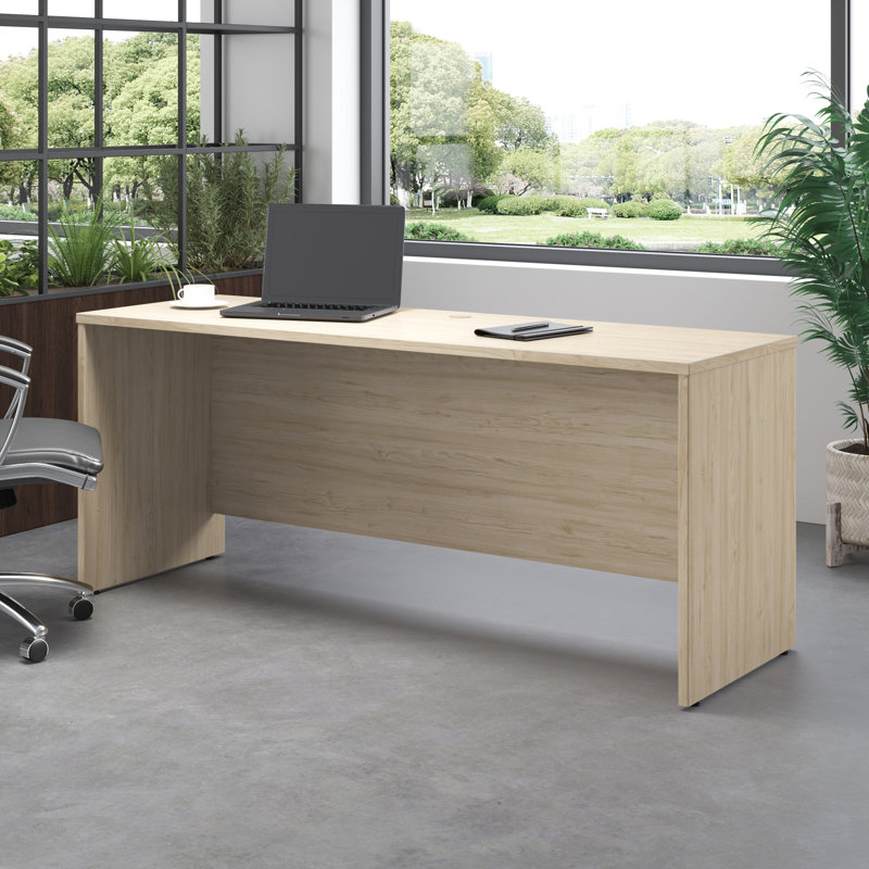 Bureau Studio C, H 29,84 po x l 72 po x P 23,35 po, Orme naturel