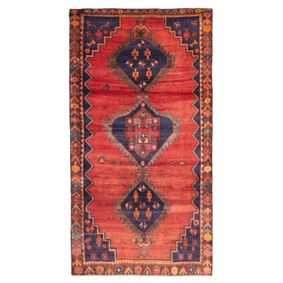 Melis Red Rug 4'9" x 9'1"