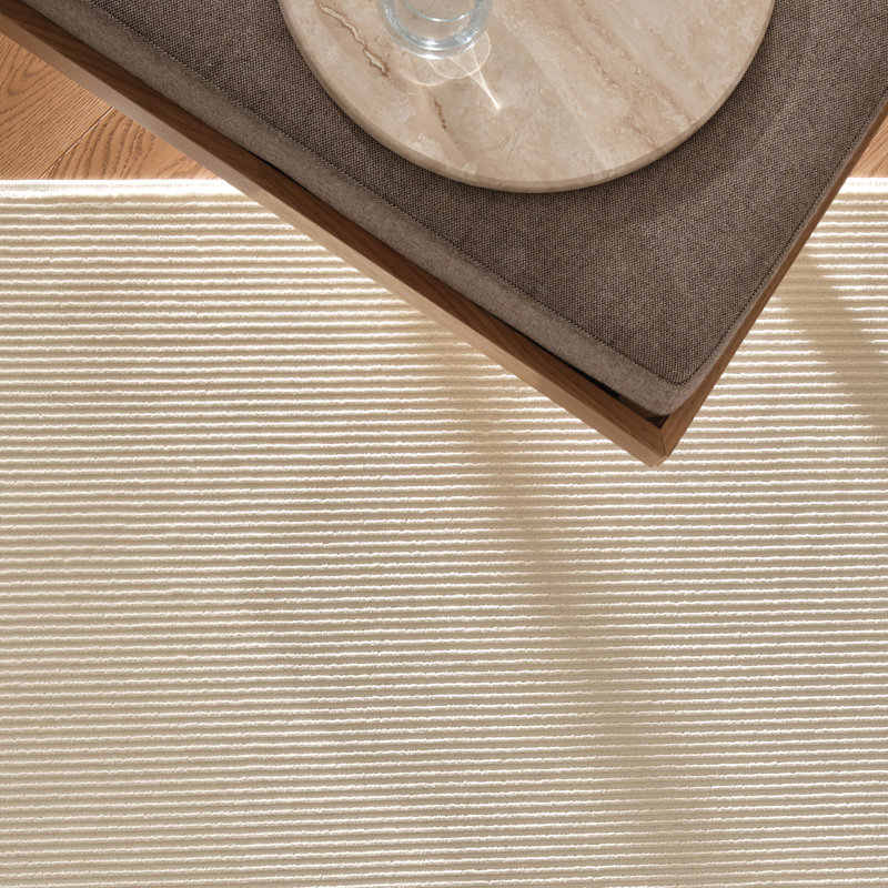 Stripe Washable Rug, Rectangle 3'11" x 6'1"
