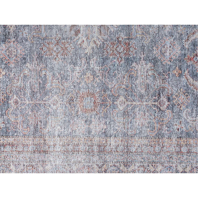 Washable Oriental Indoor Rug, Runner 2'7" x 7'