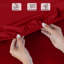 Tanvish Luxury Microfiber Fitted Sheet - 40 cm Deep Pocket, Ultra-Soft - Wrinkle-Free and Easy Care-1751870255-1751870254