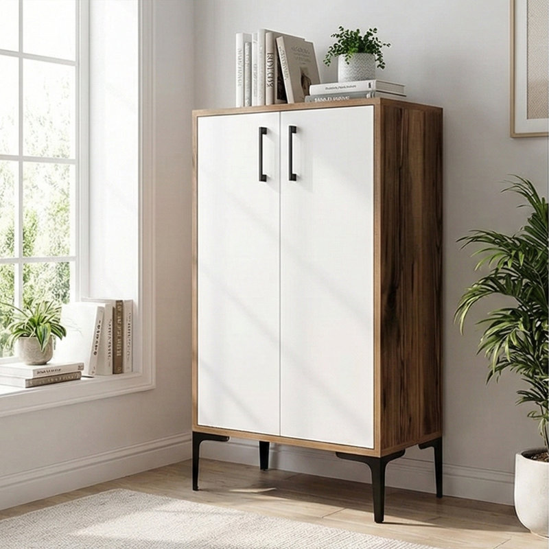 Metal Parts Shoe Cabinet