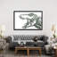 « tyrannosaure rex », impression sur toile tendue-21712050-74615859-74615860