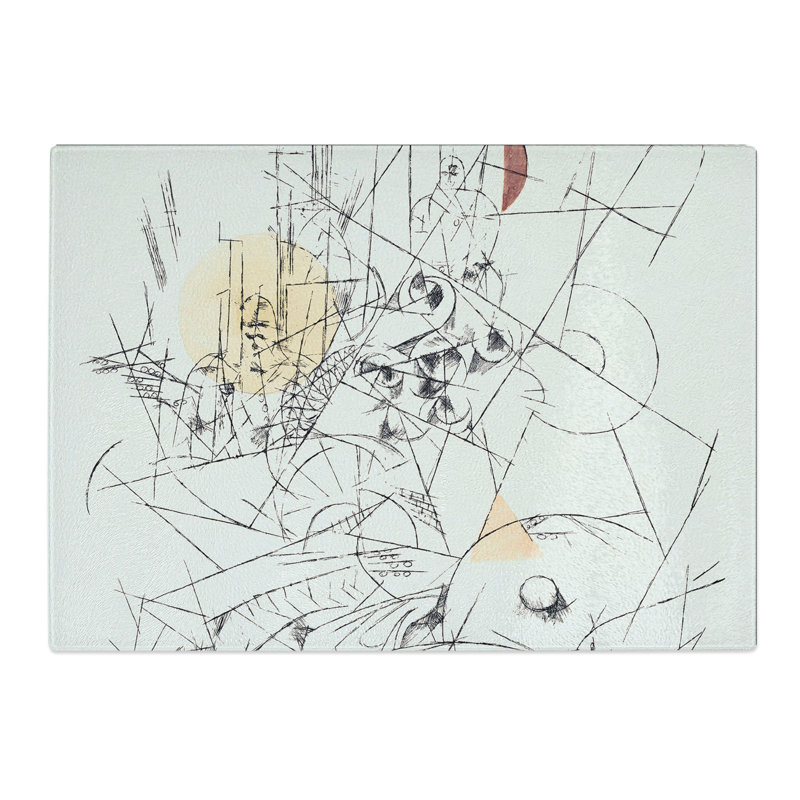 Hope and Destruction by Paul Klee Chopping Board, 0.4cm H x 28.5cm W x 39cm L