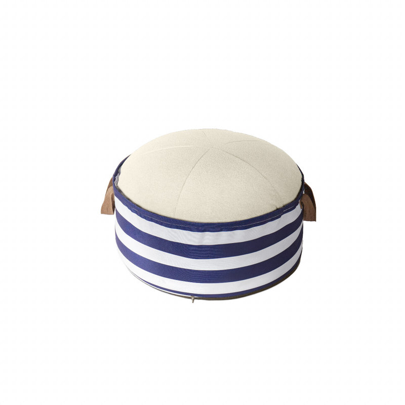 Geometric Comfort Wowmax Pouf Ottoman With Storage, Round Ottoman Foot Rest Pouf Ottoman Stuffed Poufs For Living Room