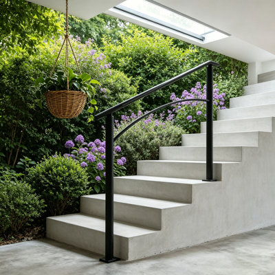 Ensemble de rampes d'escalier