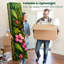 Cloison pliante 6 panneaux paravent Royal Tropical Jungle Fleurs éclatantes Feuillage vert dense Pépinière Toile Séparateur de pièce Cloison de protection autoportante Cloison d'intimité-131521408-131521410