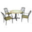 Goudreau 4 - Person Dining Set
