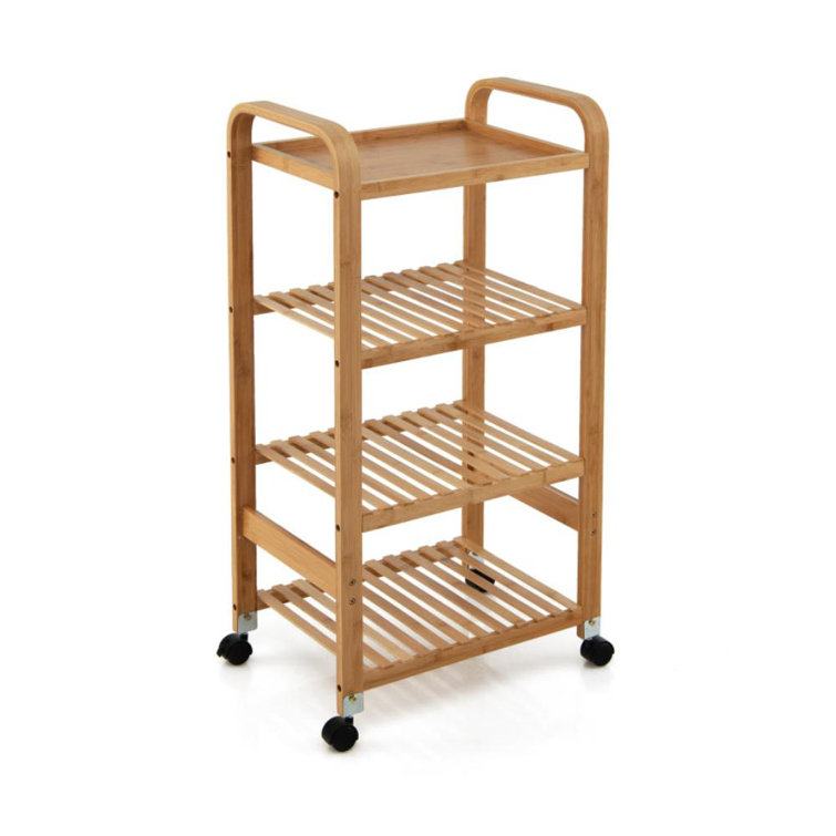 Genaladale Bamboo Bar Cart Latitude Run