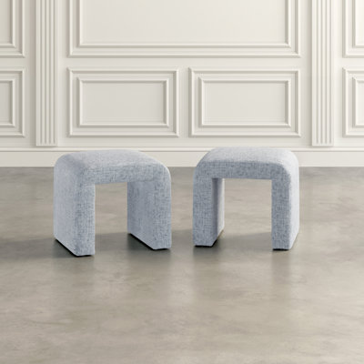 Kennedy 21" W Upholstered Rectangular Ottoman