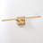24'' Dimmable Gold LED Vanity Light