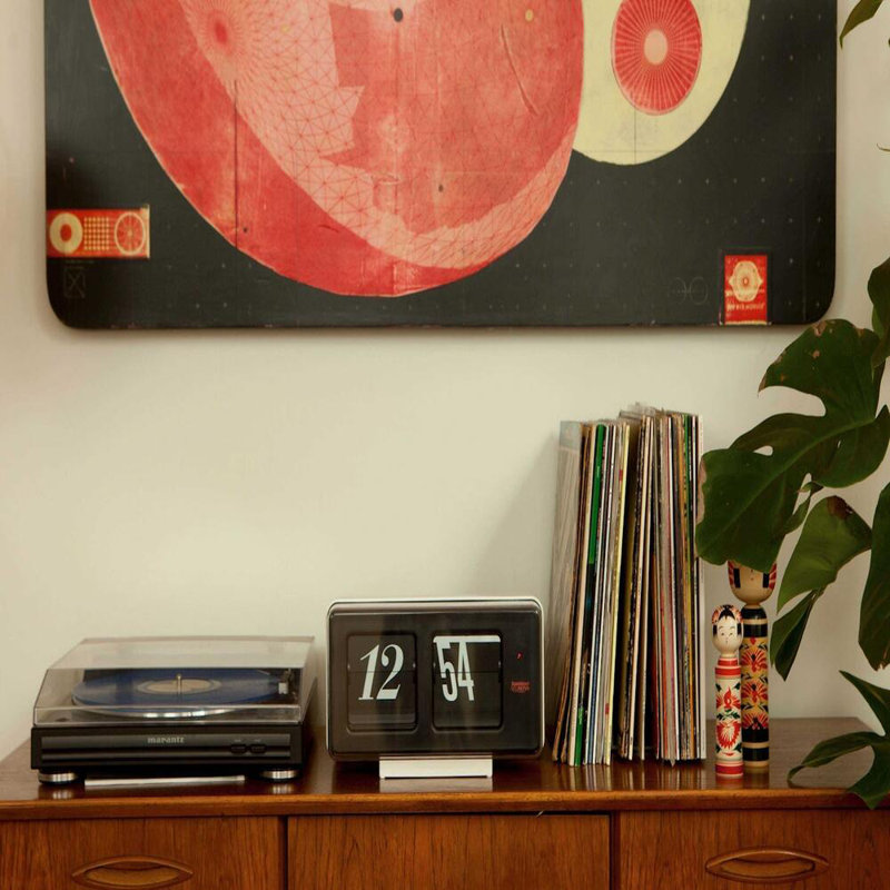 Font Clock Electric Clock