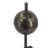 8X8X19" Black And Gold Iron Orb Sculpture With Hidden Tray-1914000217