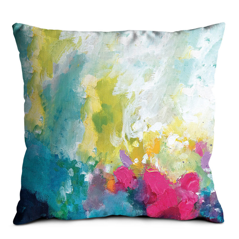 Leni Abundance By Amira Rahim Square Pillow Cover