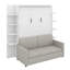 Grand lit escamotable avec canapé-988108952
