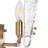 Beesley 2-light Brass Steel Armed Sconce