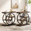 Amelianna Trestle End Table