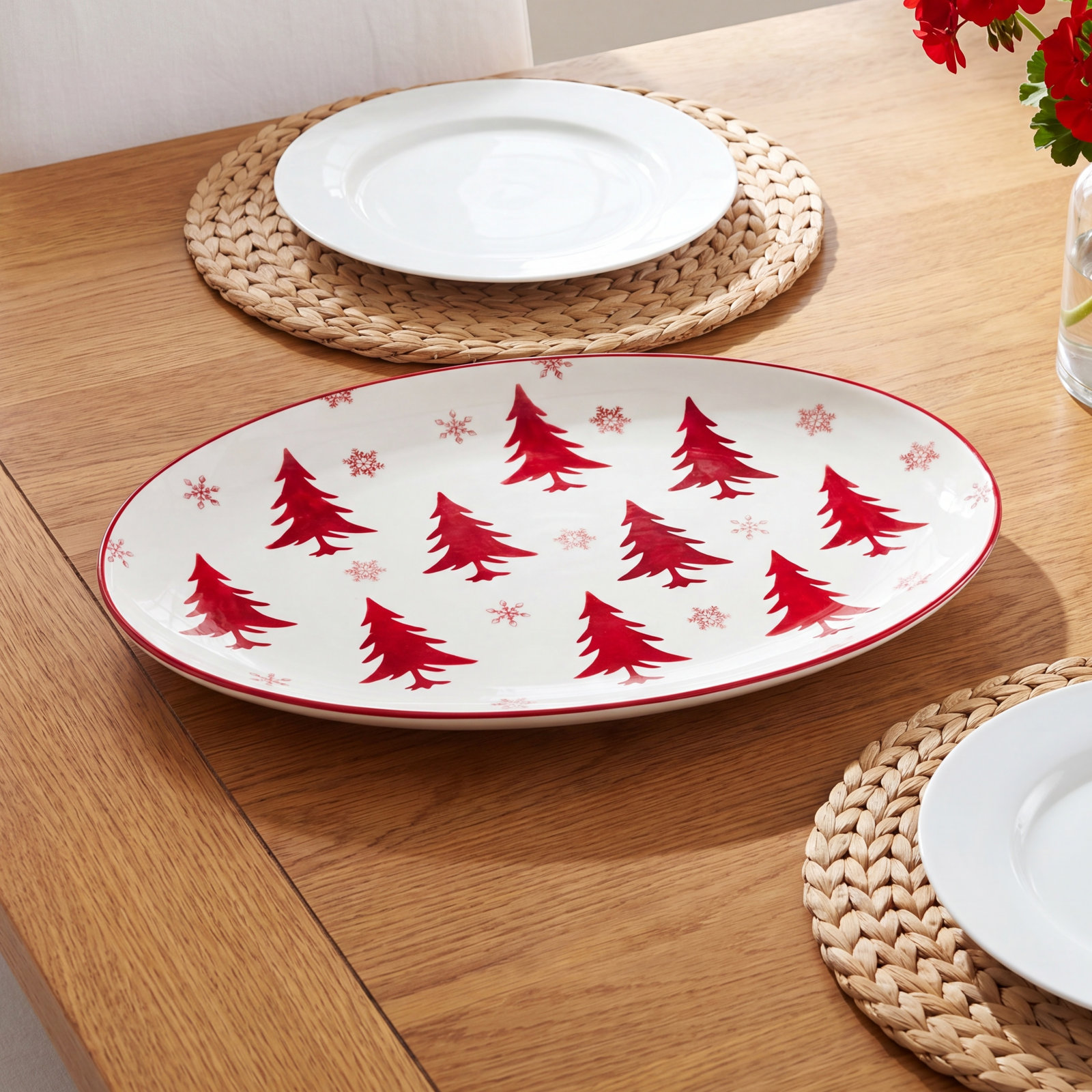Winterfest Oval Platter