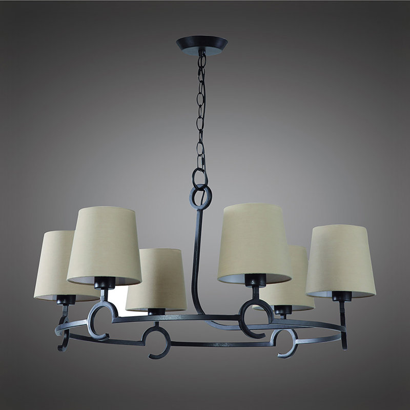 Monegro 3 - Light Shaded Chandelier