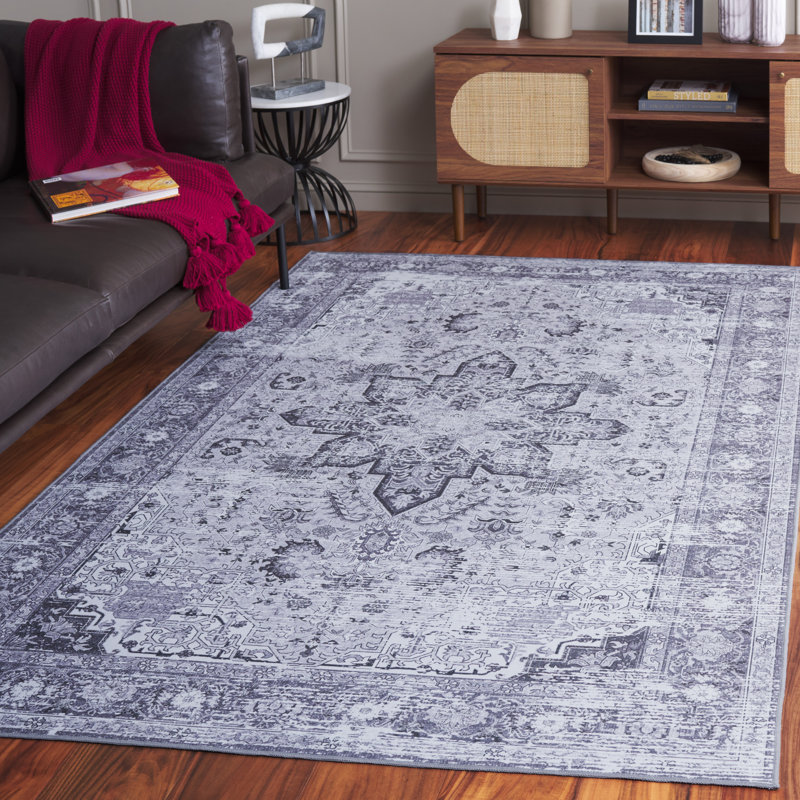 Tapis Shaelan avec envers antidérapant, Rectangle de 5 pi x 8 pi