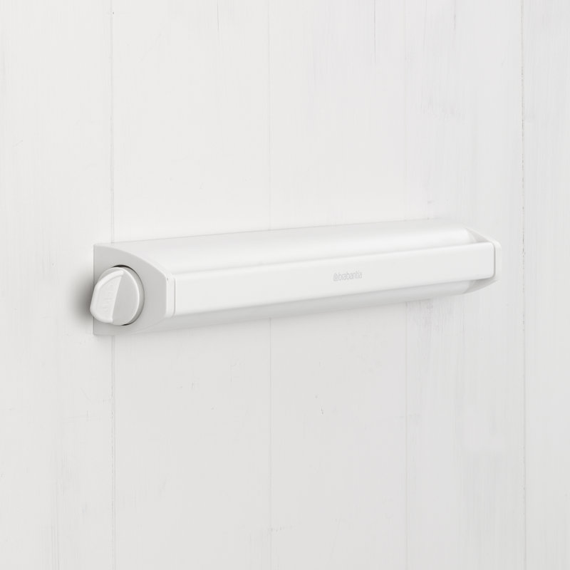 Brabantia Pull Out Laundry Line, 22 Metre, White