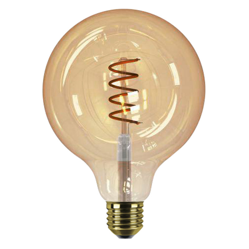 6W E27 Dimmable LED Vintage Edison Globe Light Bulb Amber